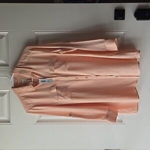 Chico's Paris Pink Utility Shirt